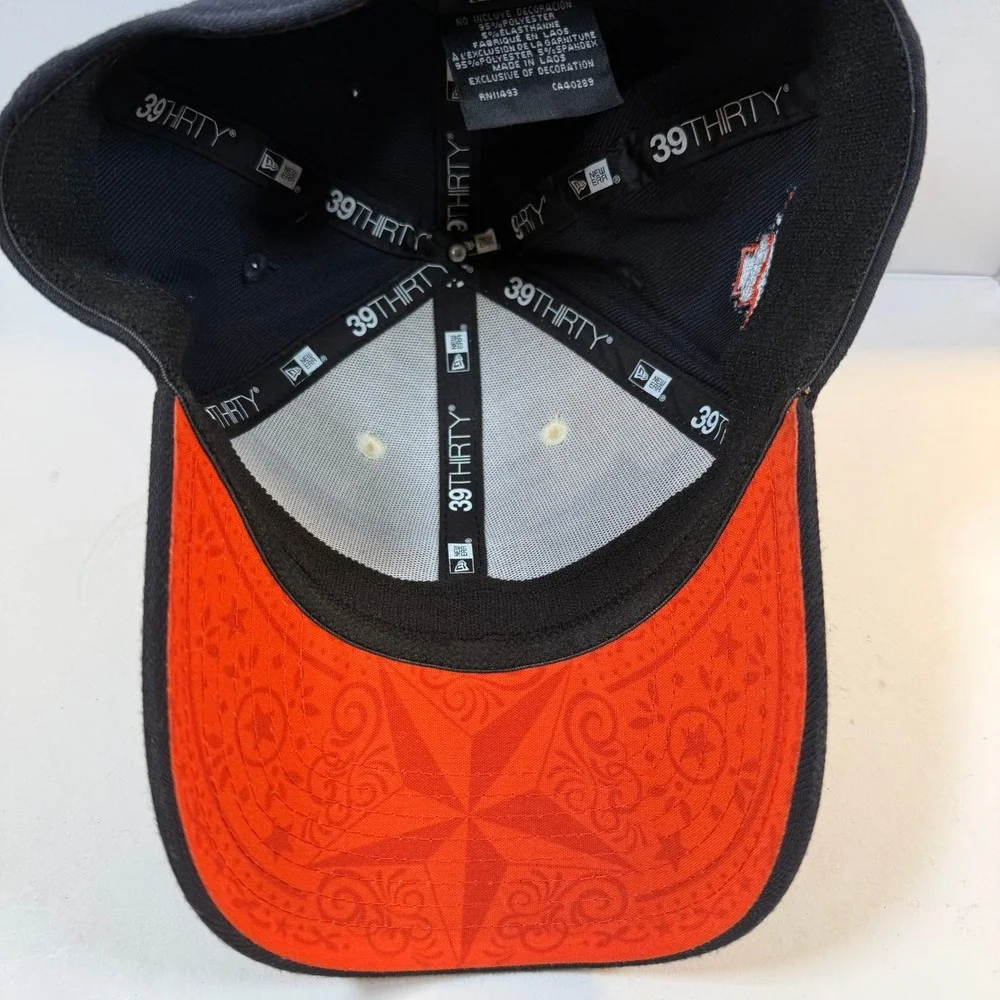 New Era Houston Astros Hat Men L/XL Navy 2024 All Star Game 39THIRTY Stretch Fit